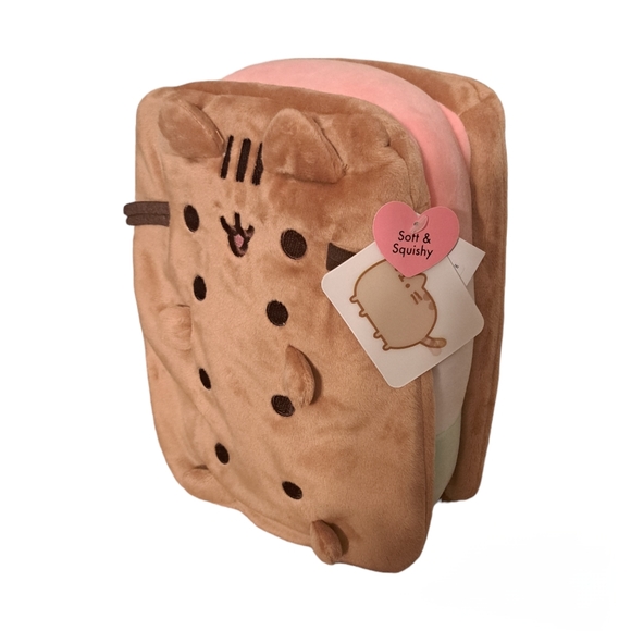 Pusheen Other - Pusheen Neapolitan Ice Cream Sandwich Plush